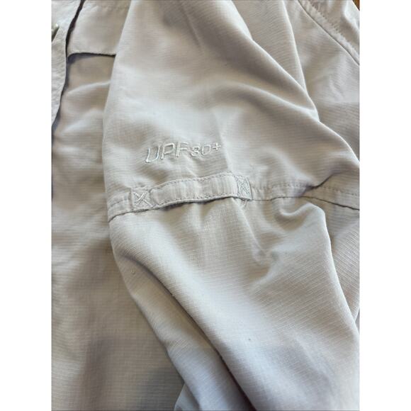 Columbia PFG long sleeve shirt tan medium - Picture 5 of 9